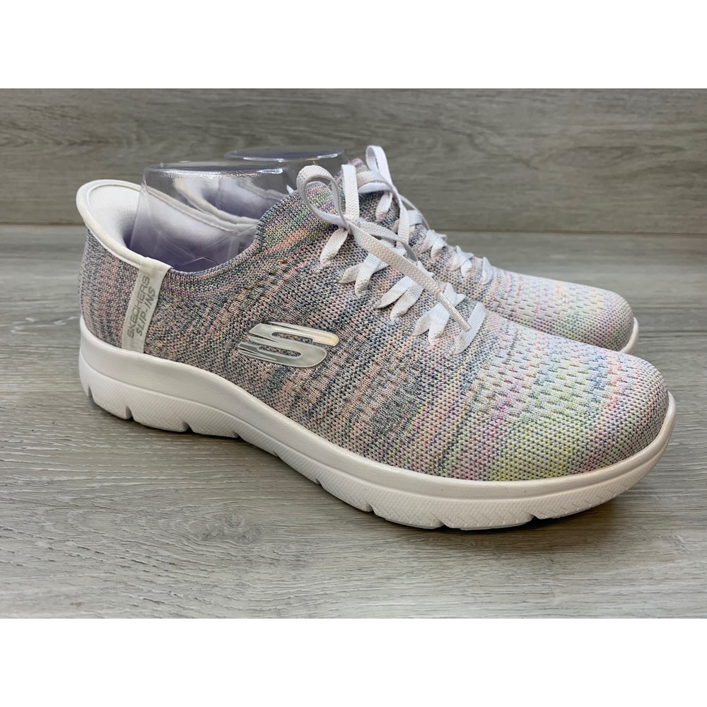 Skechers Women's Slip-ins Ultra Flex 3.0 Smooth Step Multicolor Wide Size 10